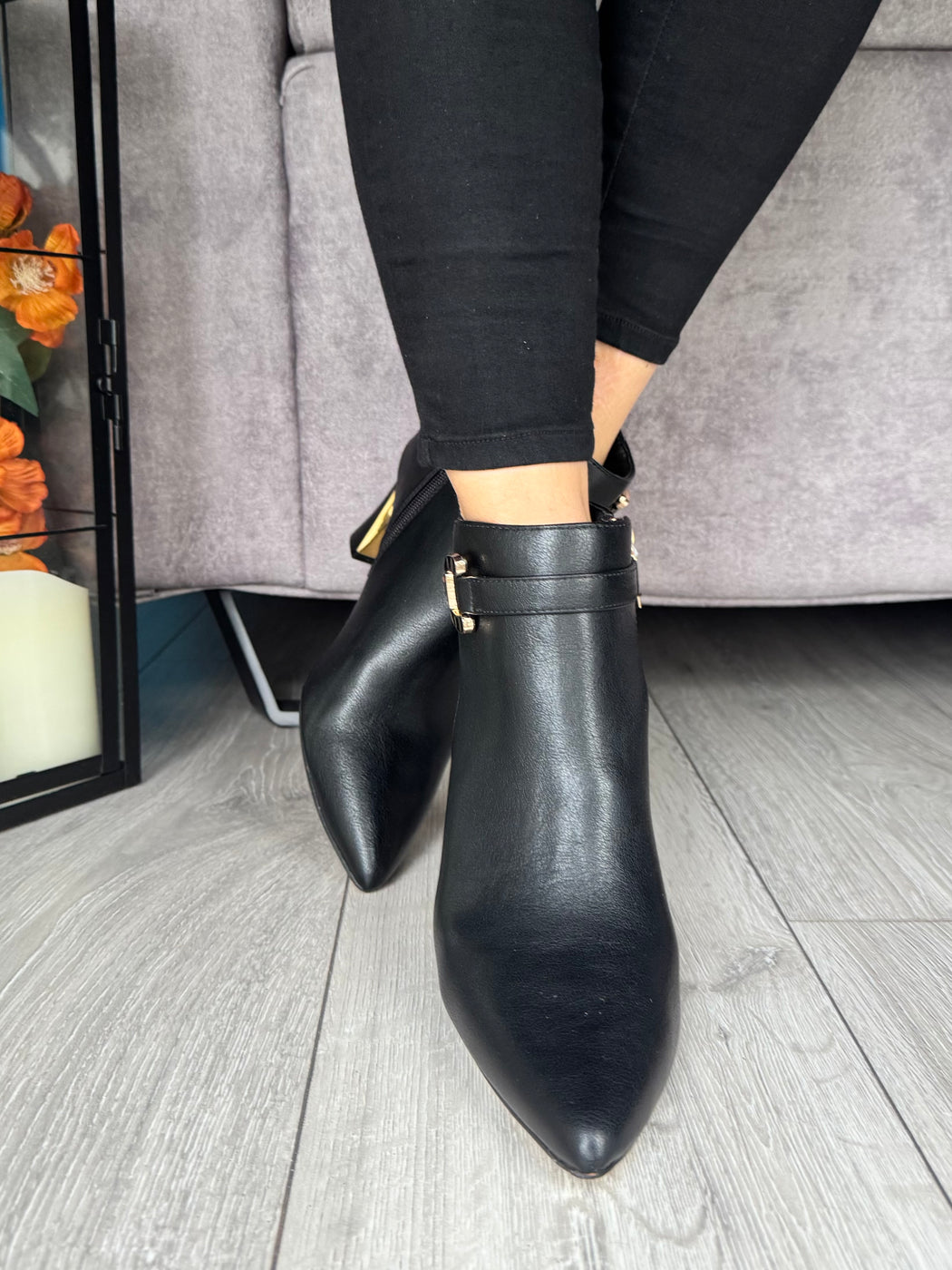 Thorgill schwarz boots