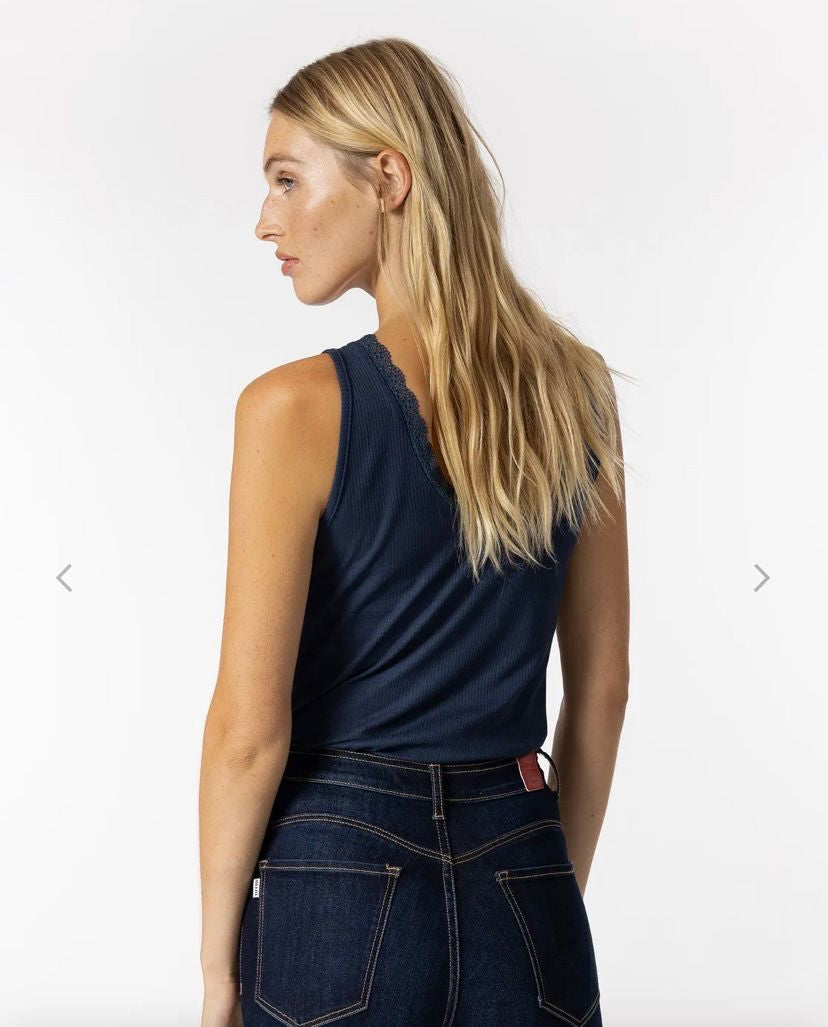 Navy Vigo tank top