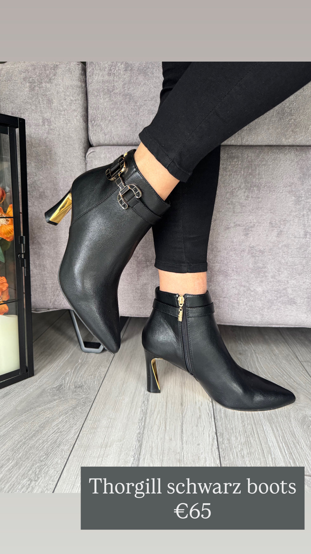 Thorgill schwarz boots
