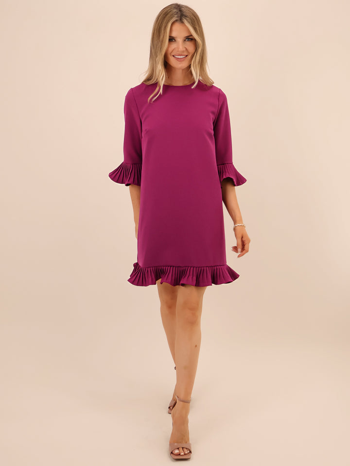 Magenta Olivia dress