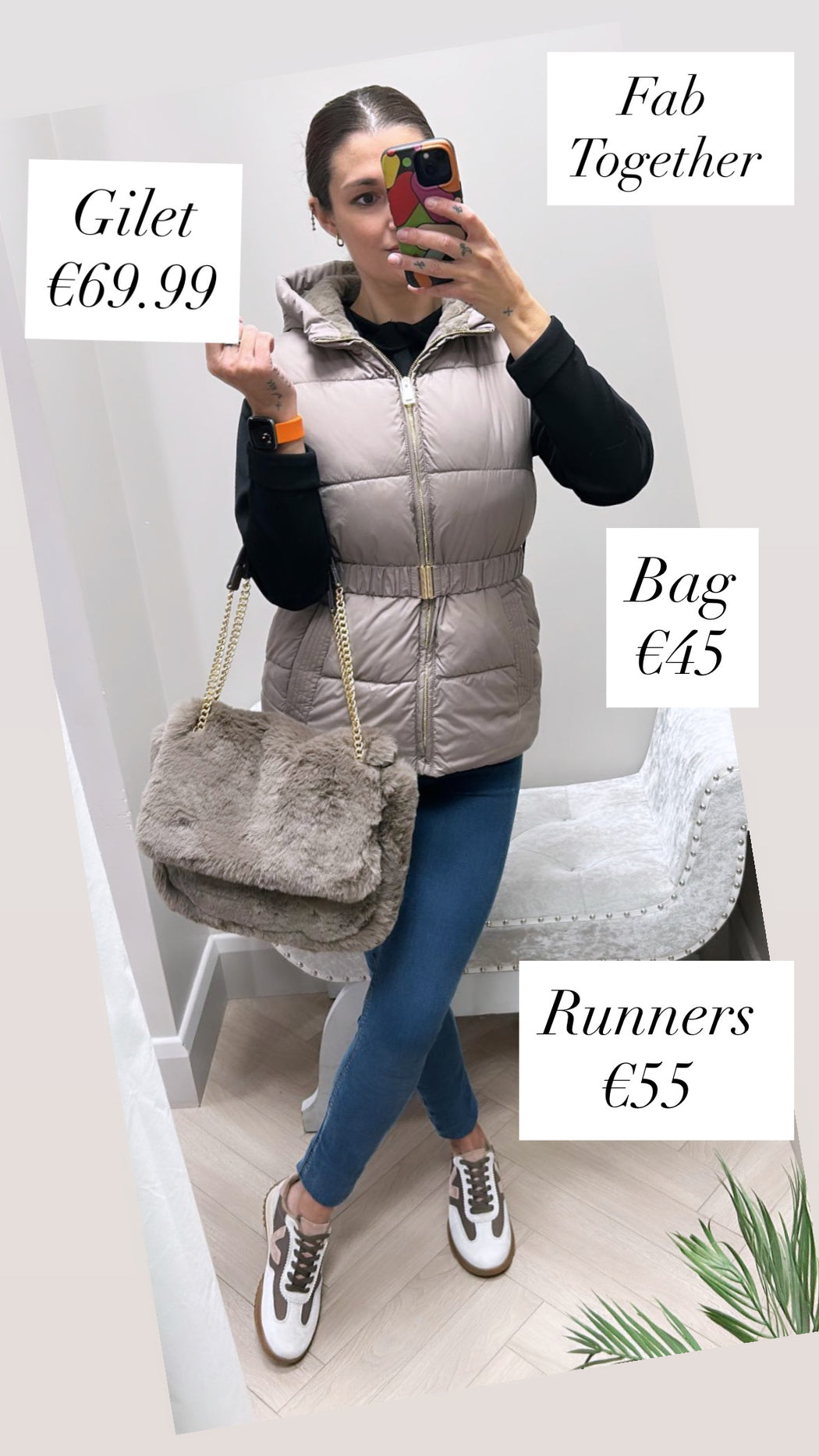 Titi beige gilet