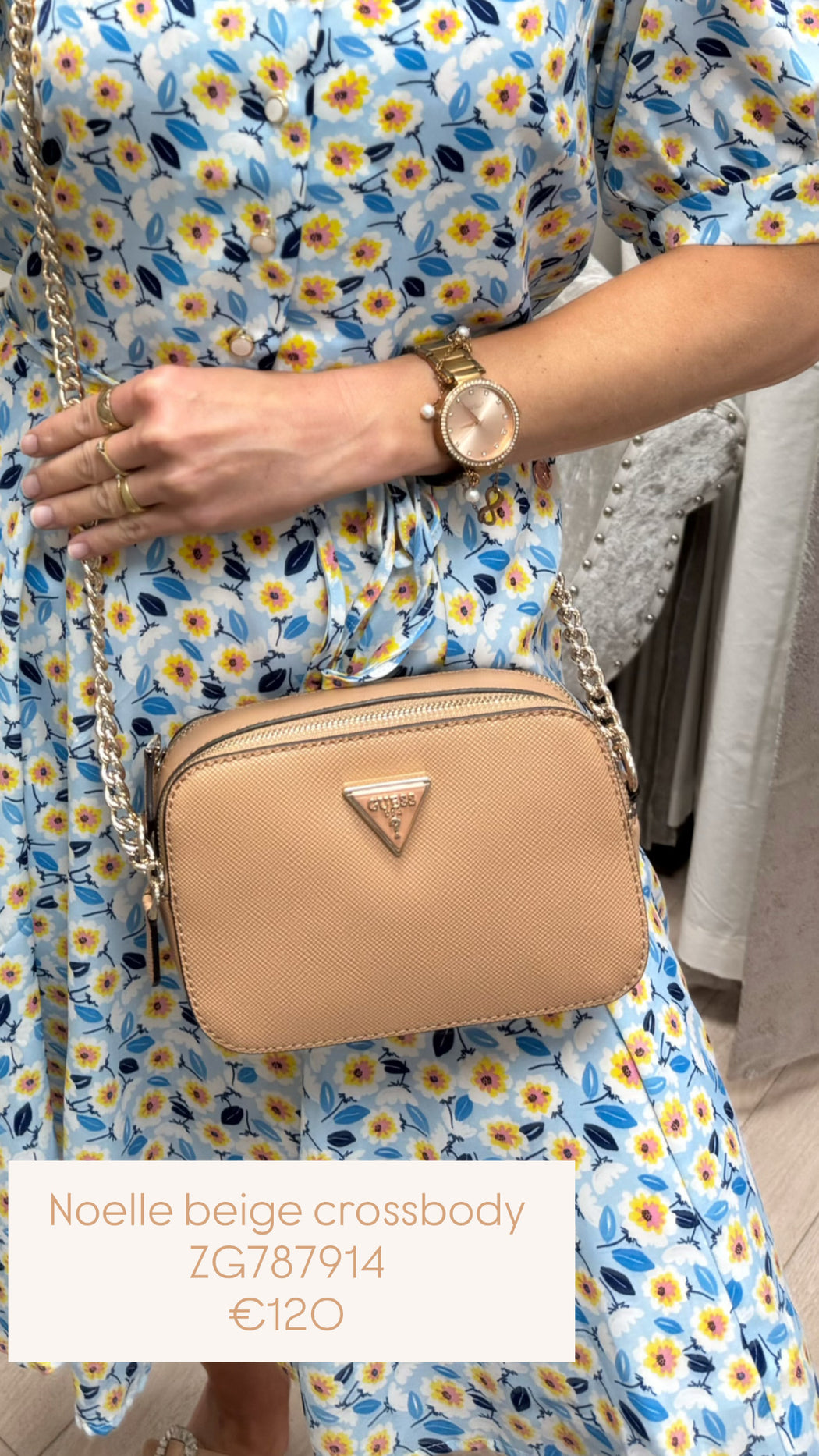 Noelle beige crossbody ZG787914