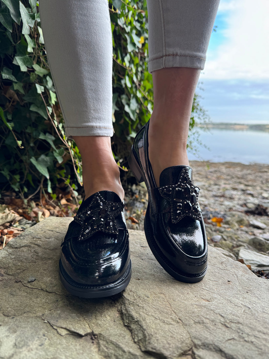 Afyon one ink star loafer