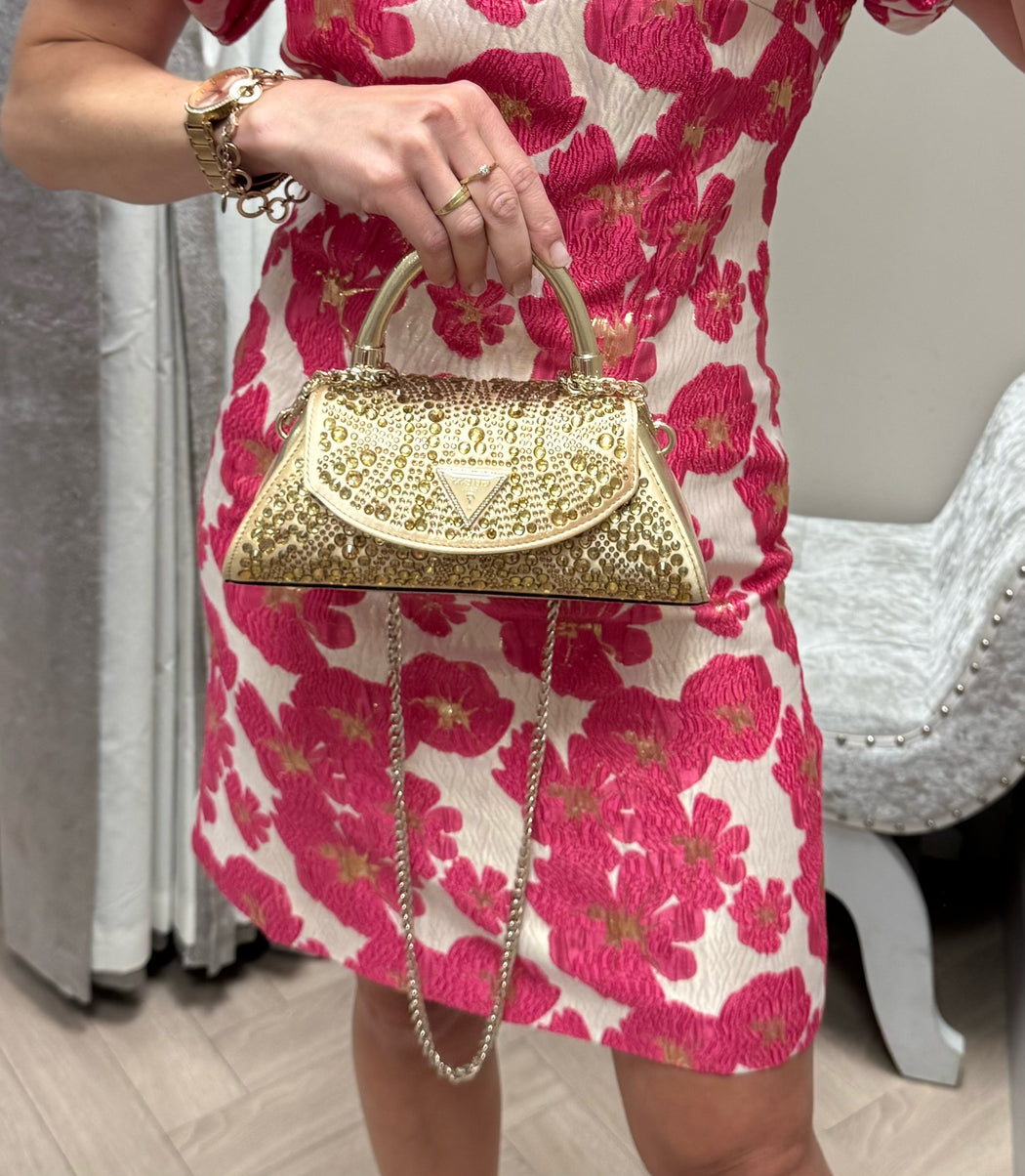 Guess gold beauvoir mini bag ZG952878