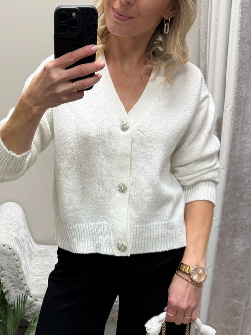 Maritza button cardi