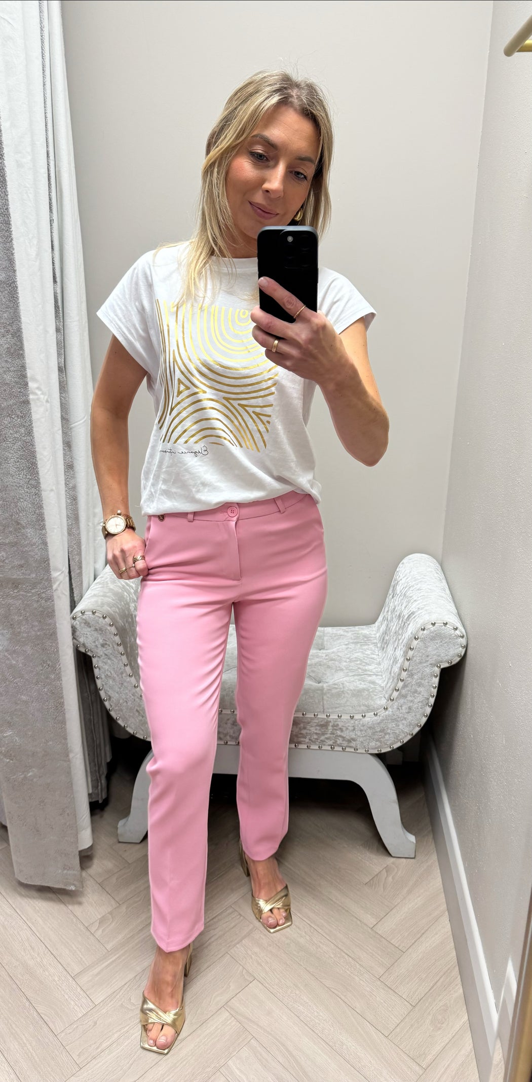 Sabine Trouser Pink