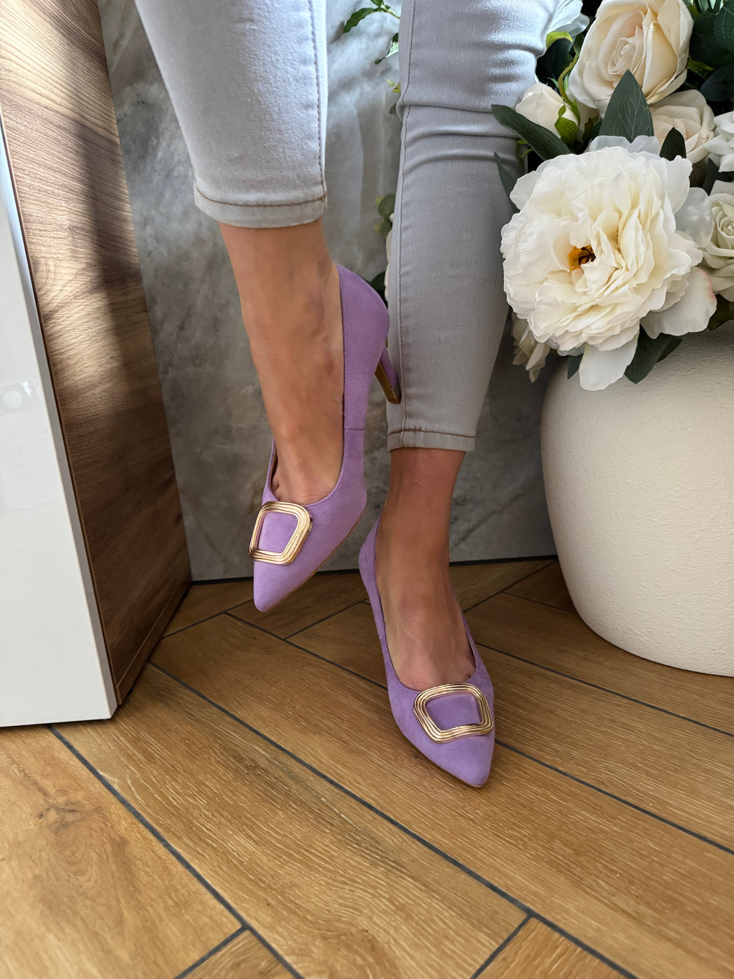 Wansford wisteria heels