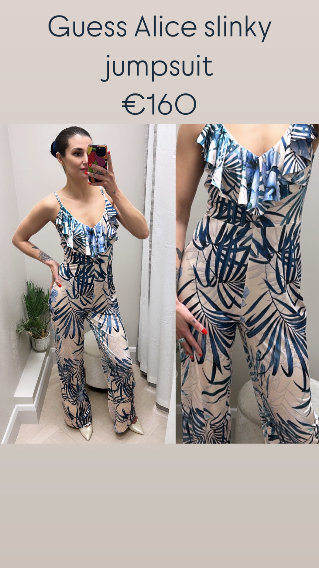 Guess Alice slinky jumpsuit