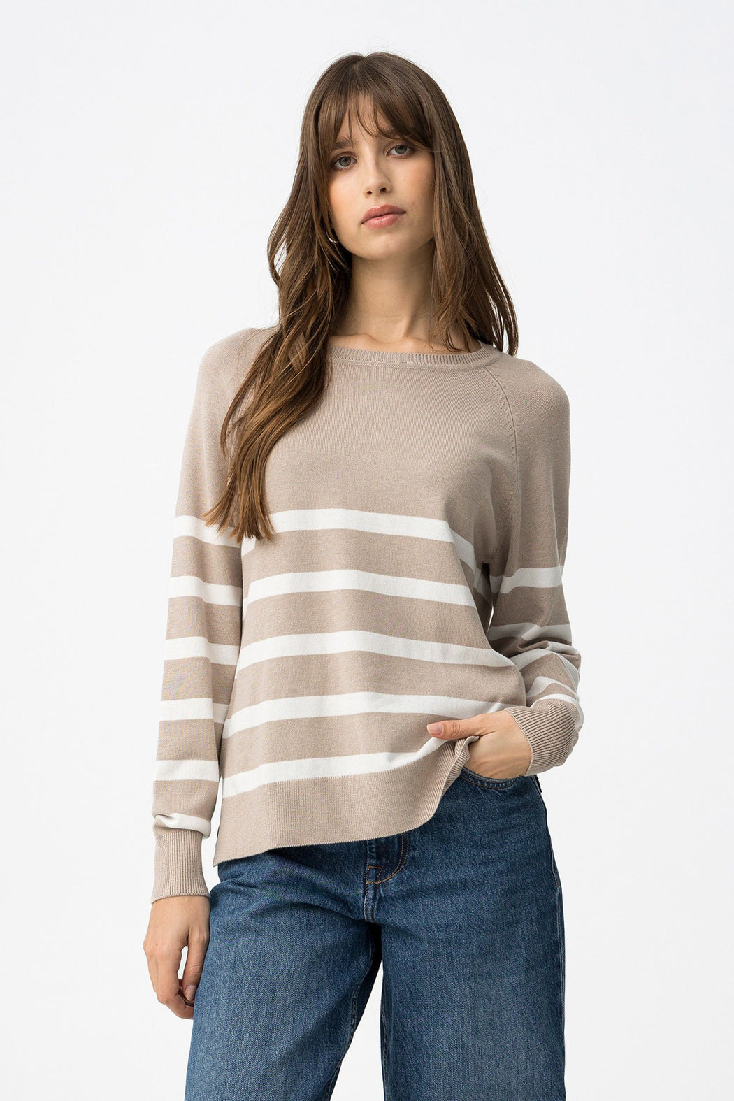Thea stripe knit