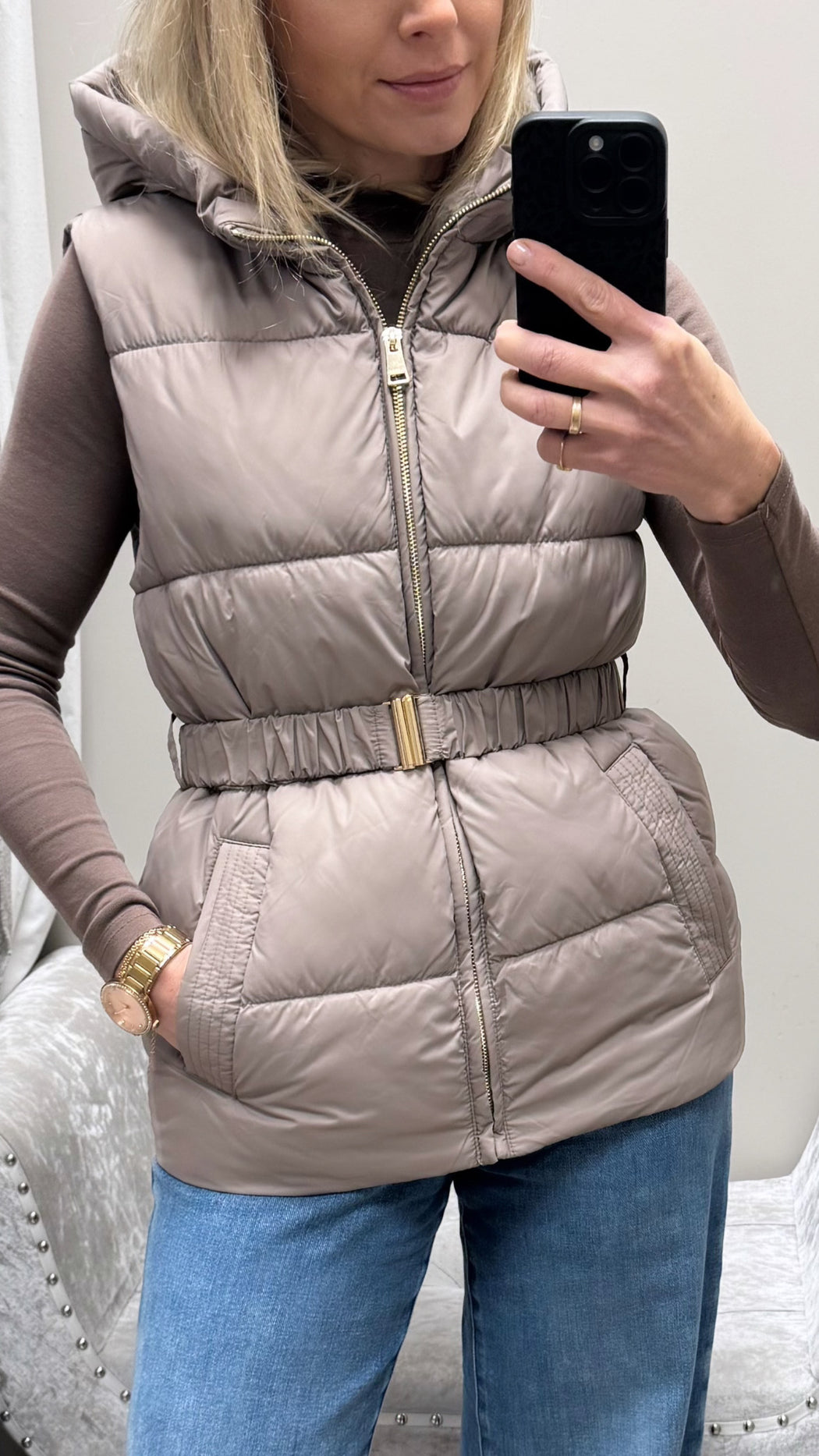 Titi beige gilet