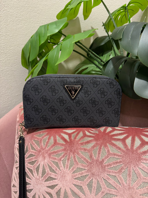 Guess latona Travel wallet HB9211146 COAL LOGO