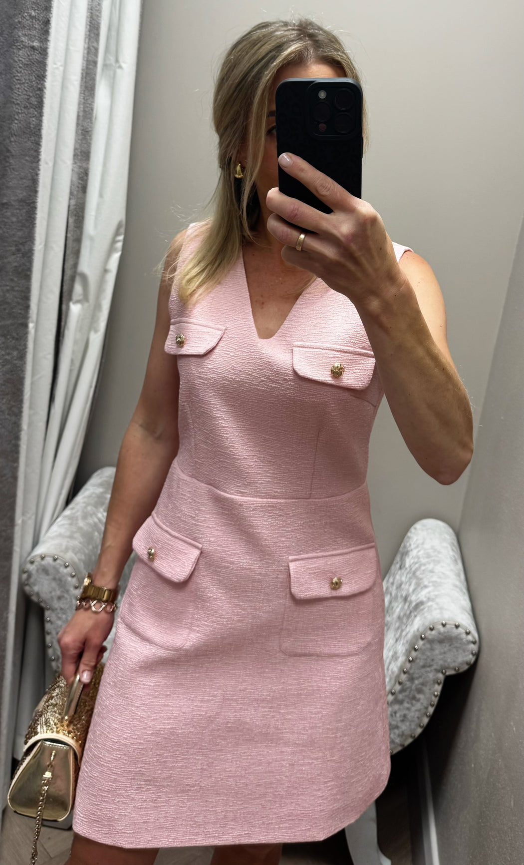 Elodie rose dress