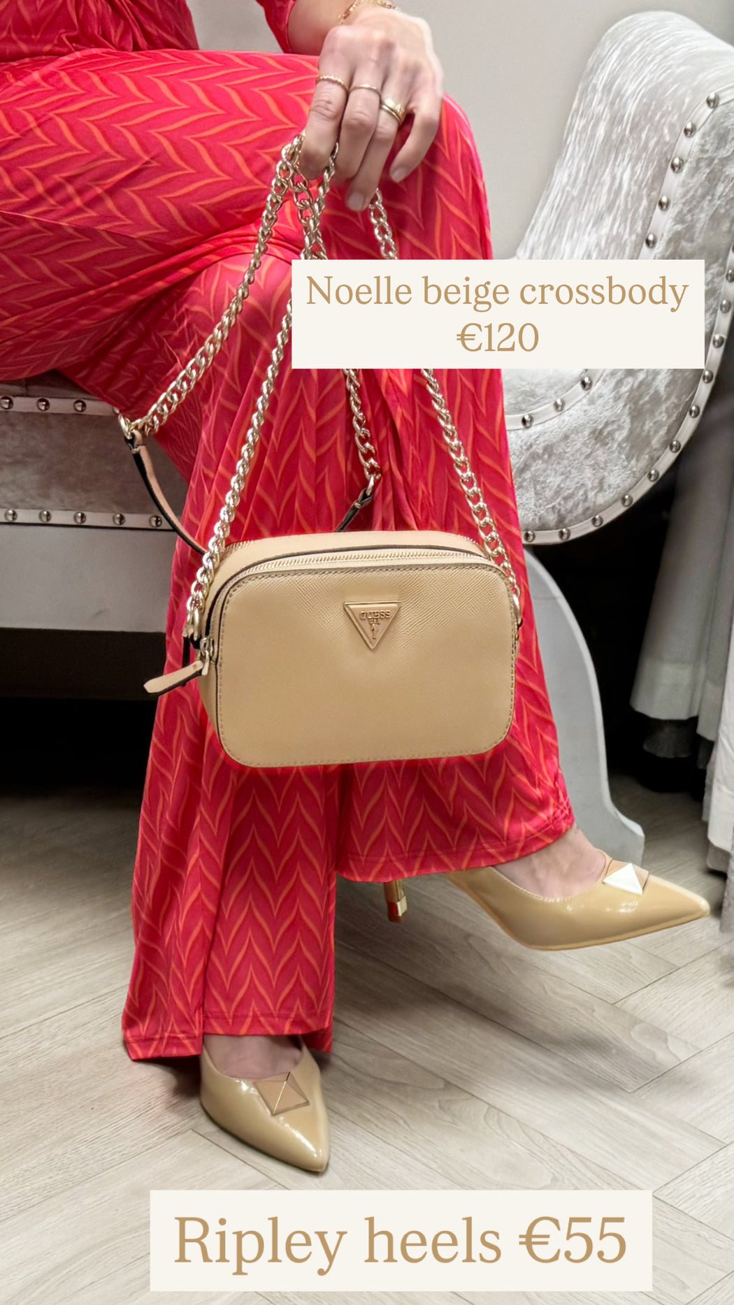 Noelle beige crossbody ZG787914