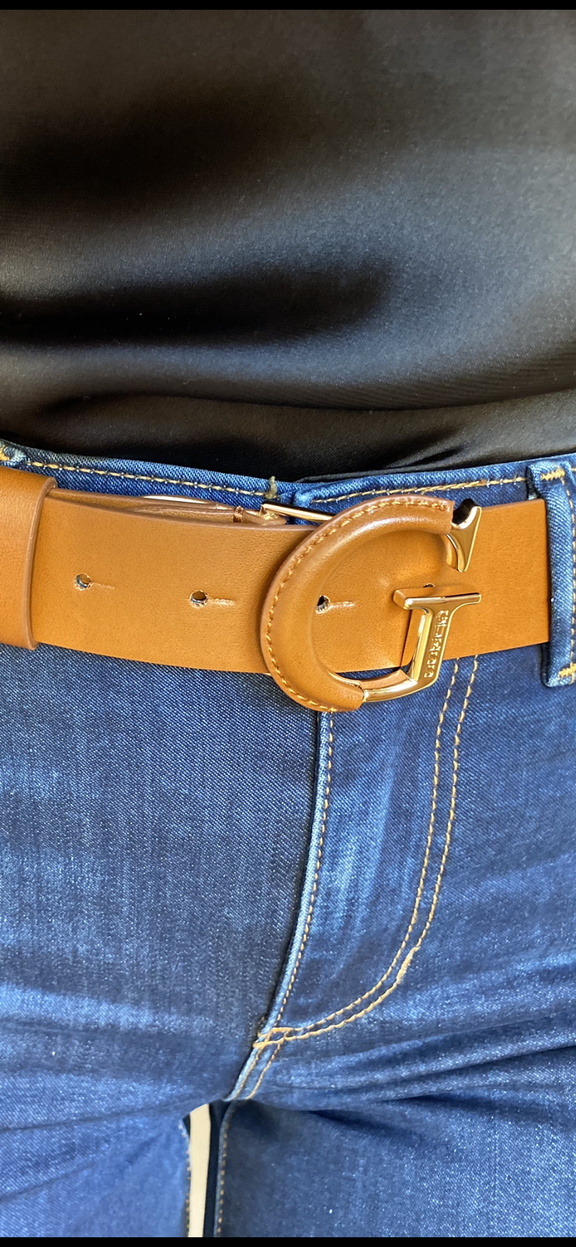 BW7823LEA35 Guess cognac Geva Belt