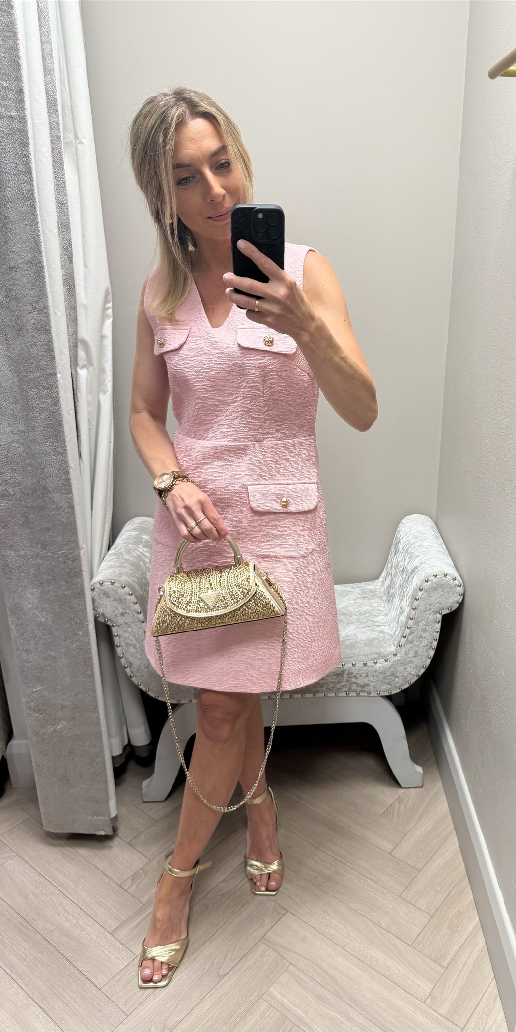 Elodie rose dress