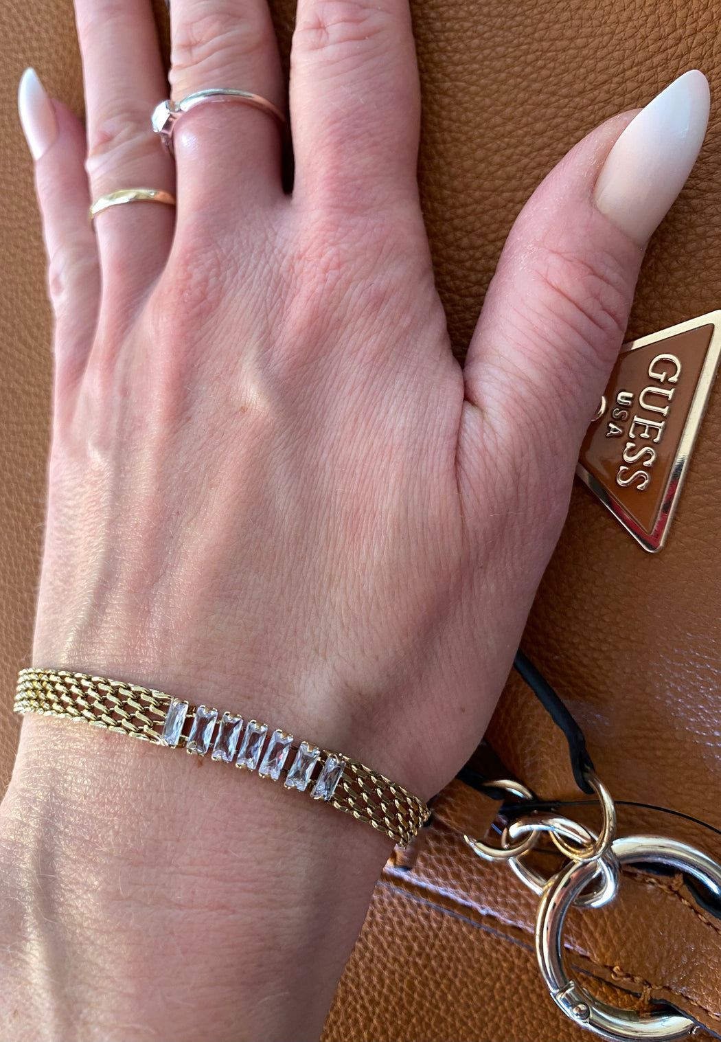 R460BSF CLEAR MESH BRACELET