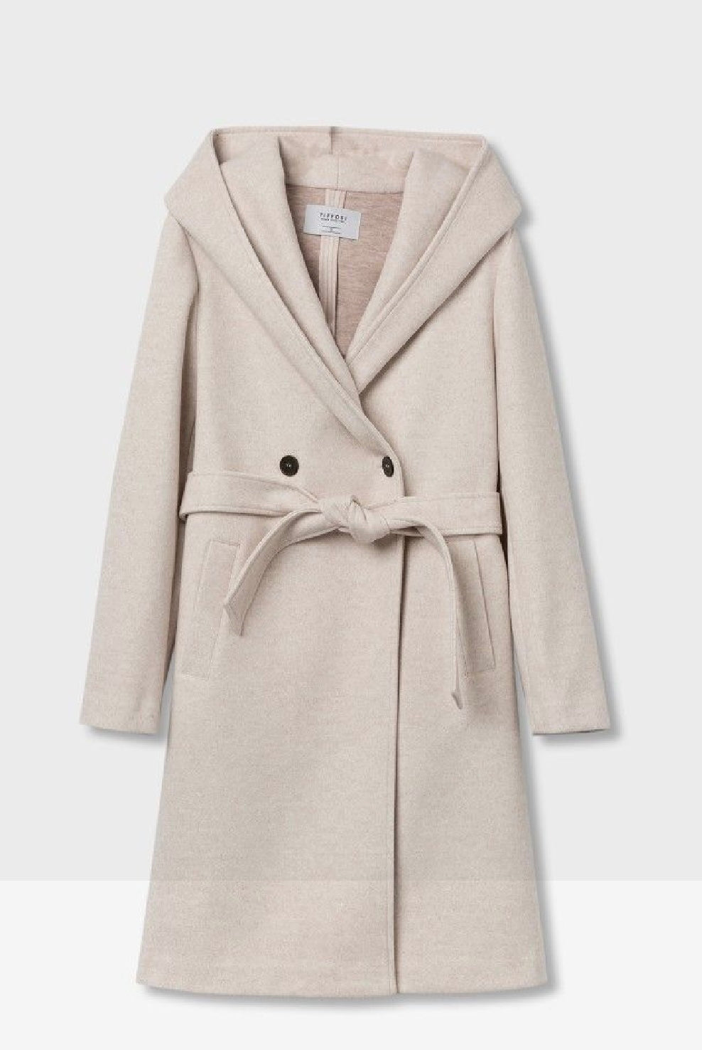 Collusion birch belted jacket