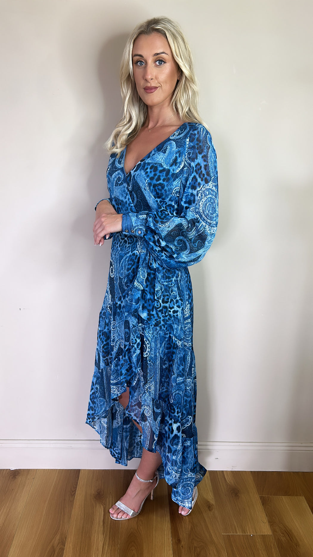 Guess Eco Bahia Wrap Maxi Dress