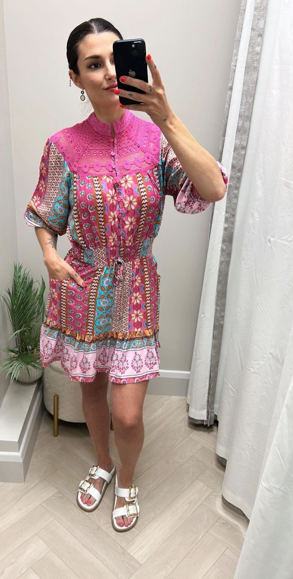 Cedella print Olivia mini
