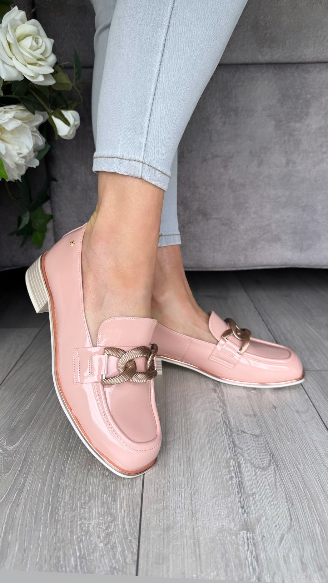Thames Est Soft Pink Loafer.