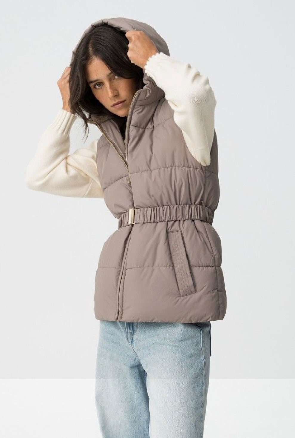 Titi beige gilet