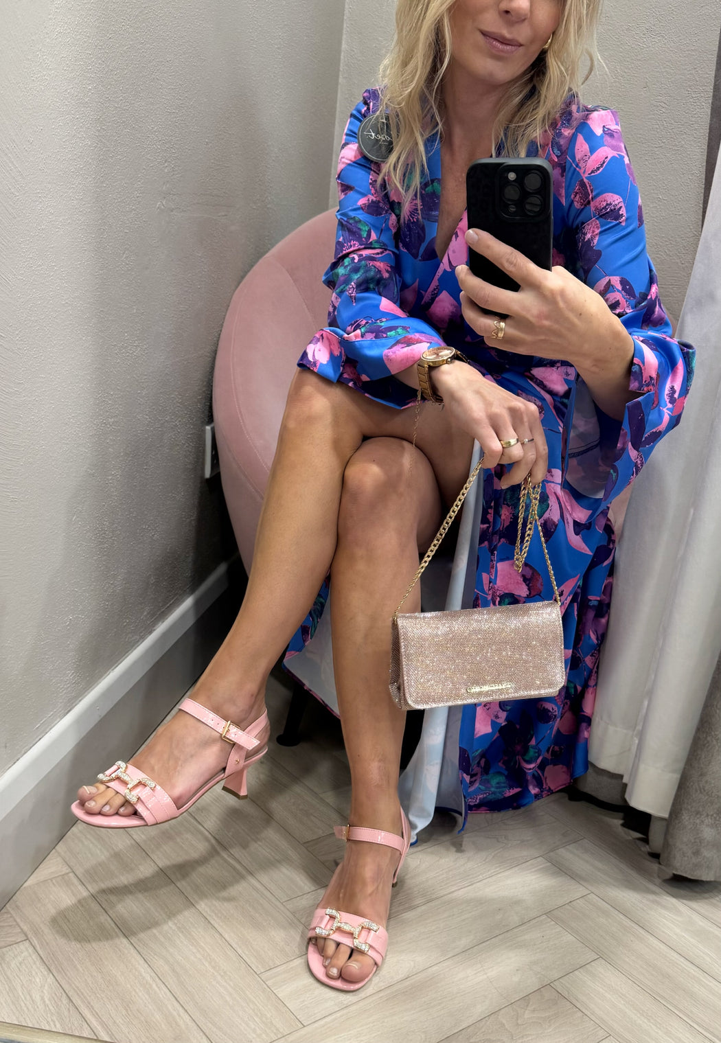 Rose gold borsa Rinascimento bag