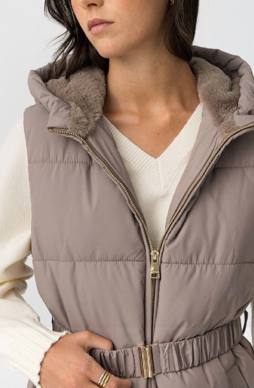 Titi beige gilet
