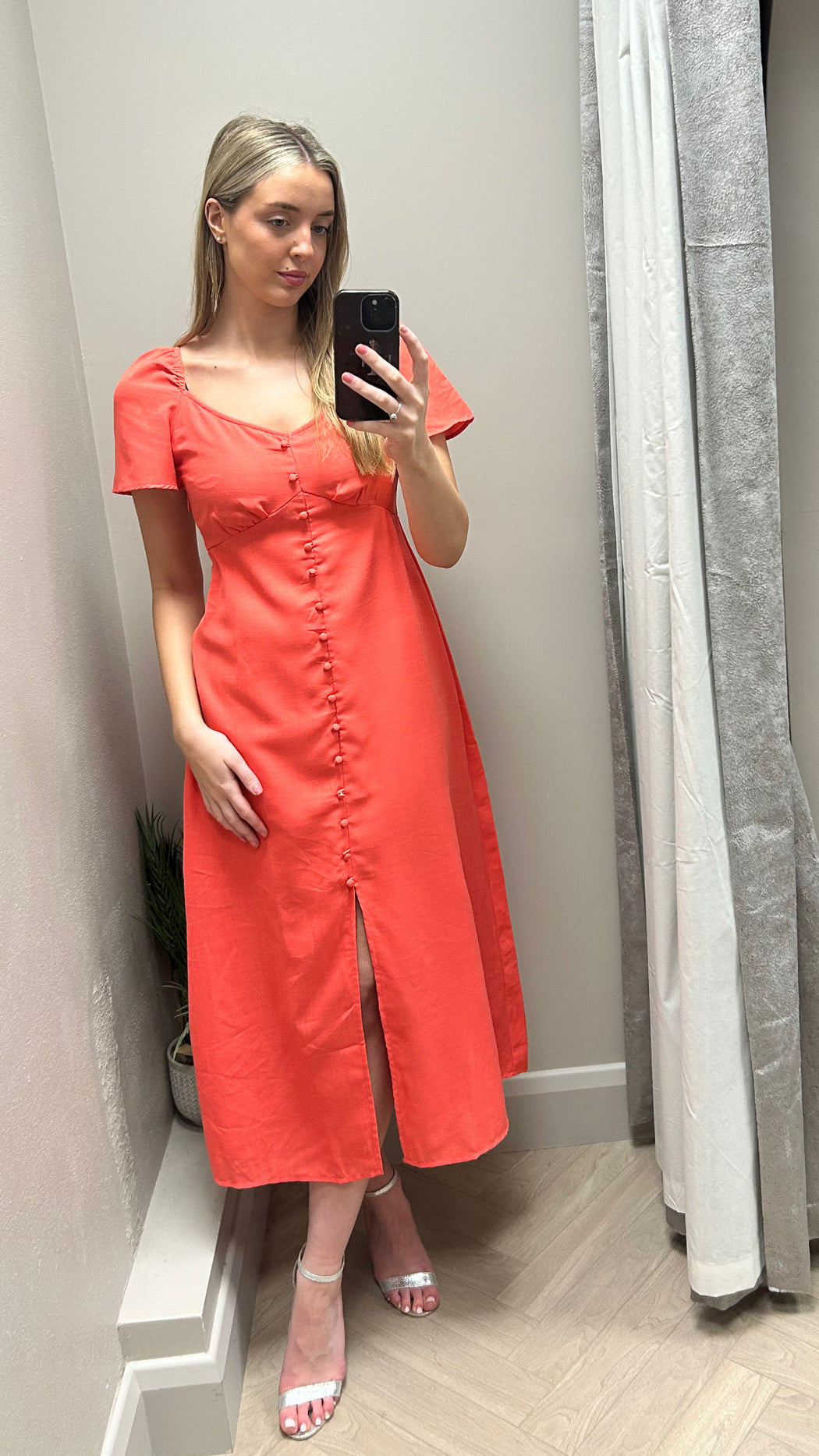 Jade coral dress