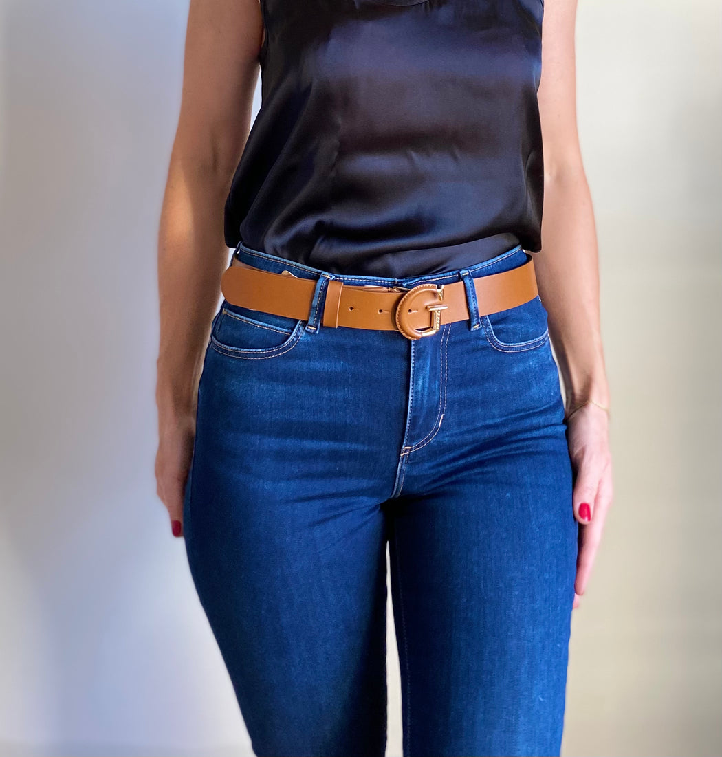 BW7823LEA35 Guess cognac Geva Belt