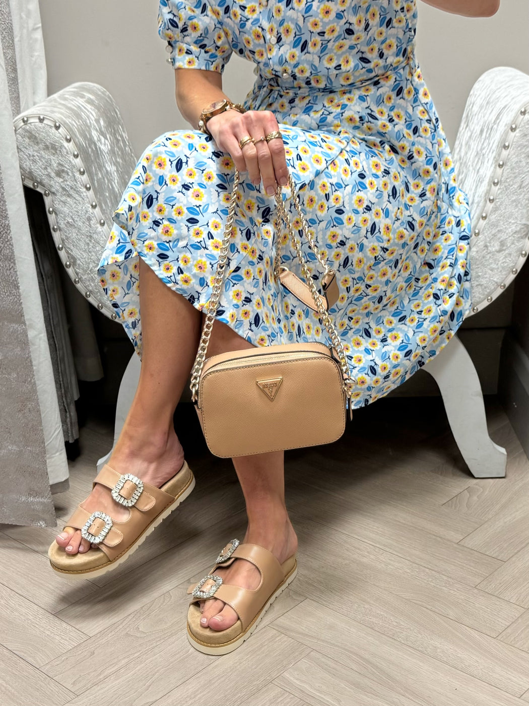 Noelle beige crossbody ZG787914