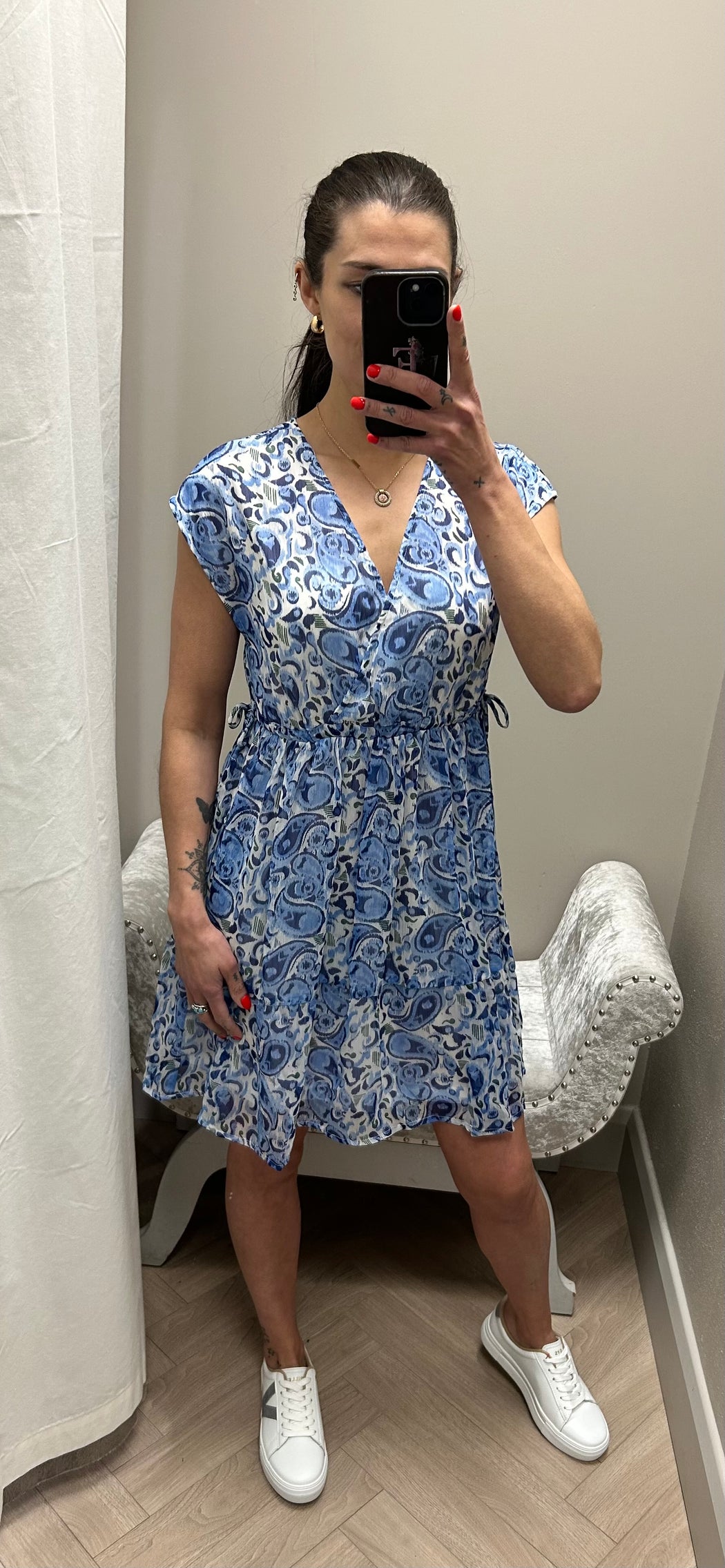 Toly blue dress
