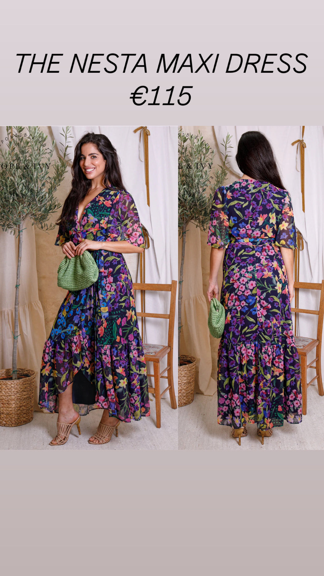 THE NESTA MAXI DRESS