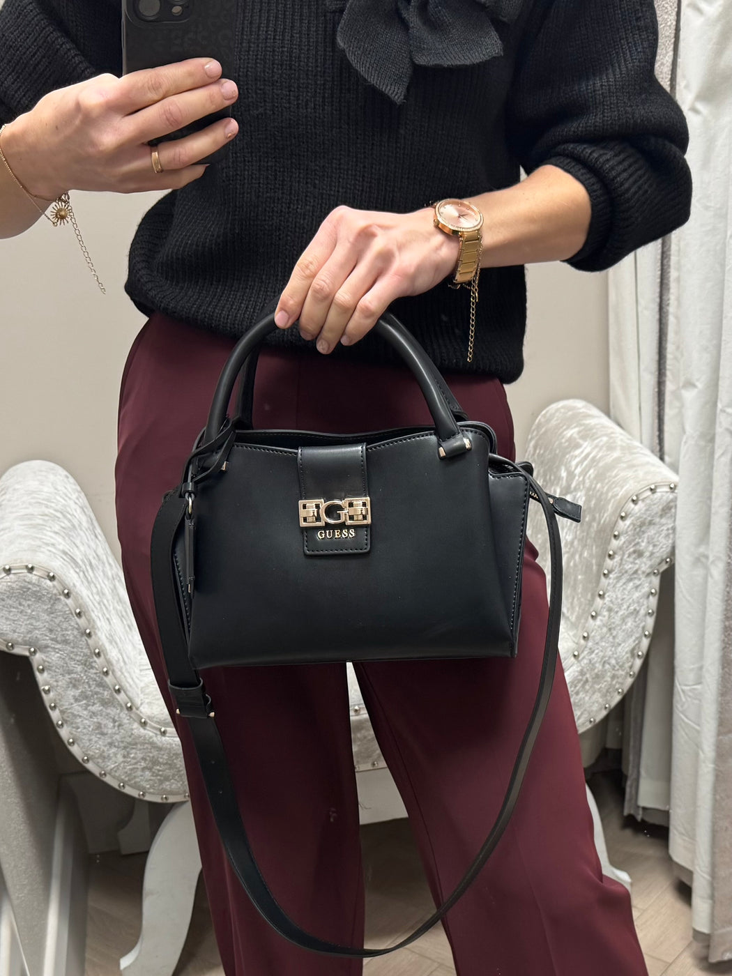 Guess VG989105 BLACK JANE bag
