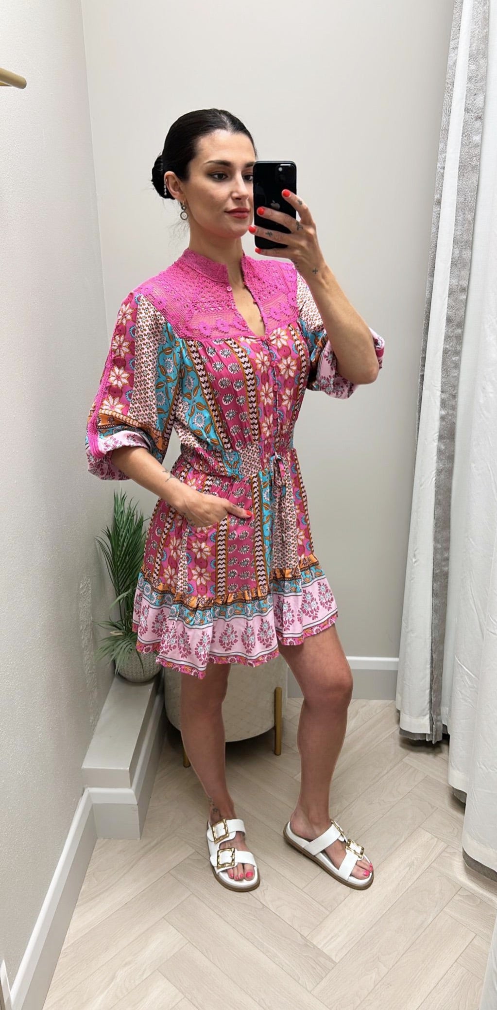 Cedella print Olivia mini