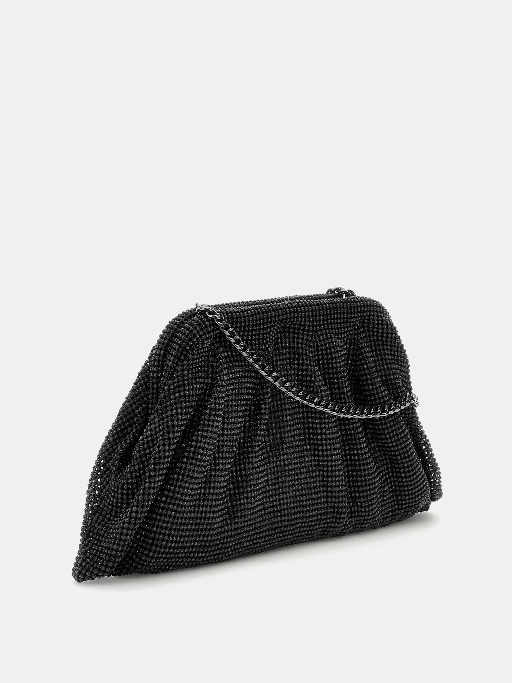 Guess black zalina clutch bag