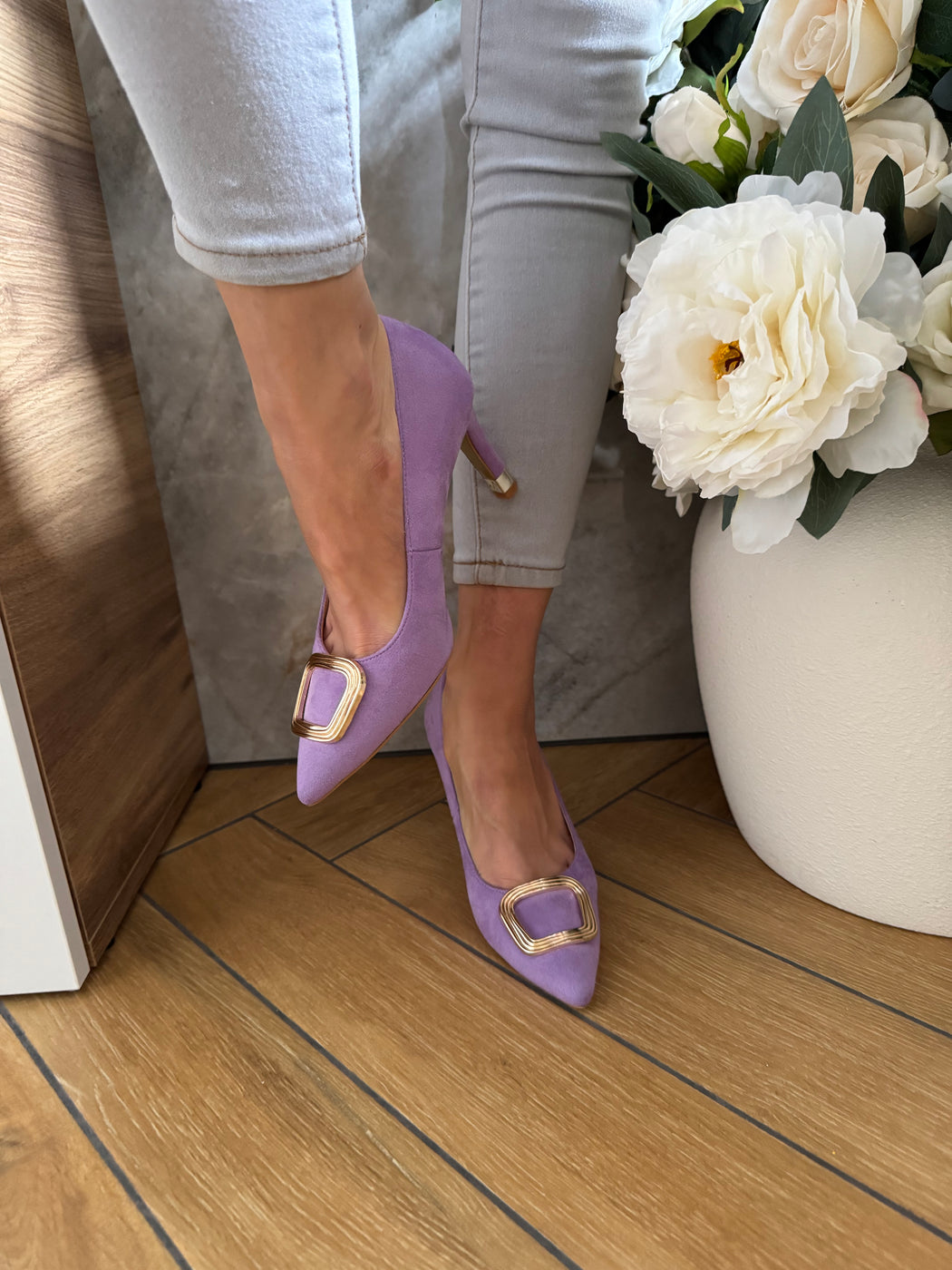 Wansford wisteria heels