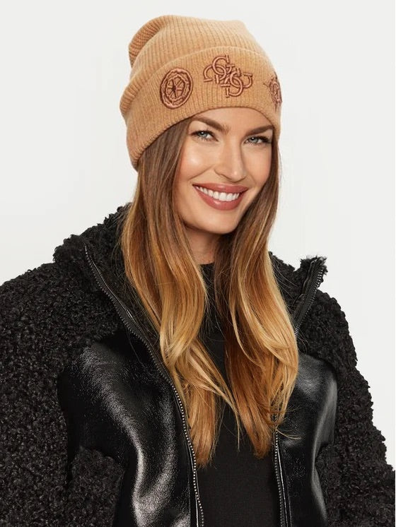 AW5177POL01 Guess beige beanie