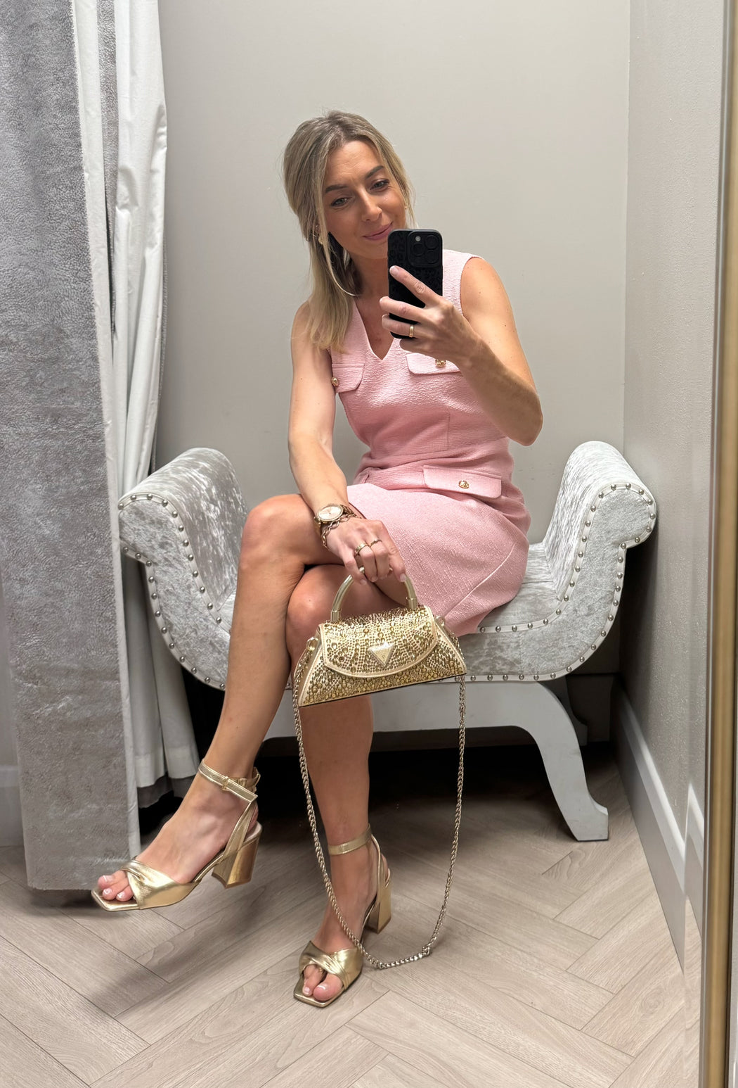 Elodie rose dress