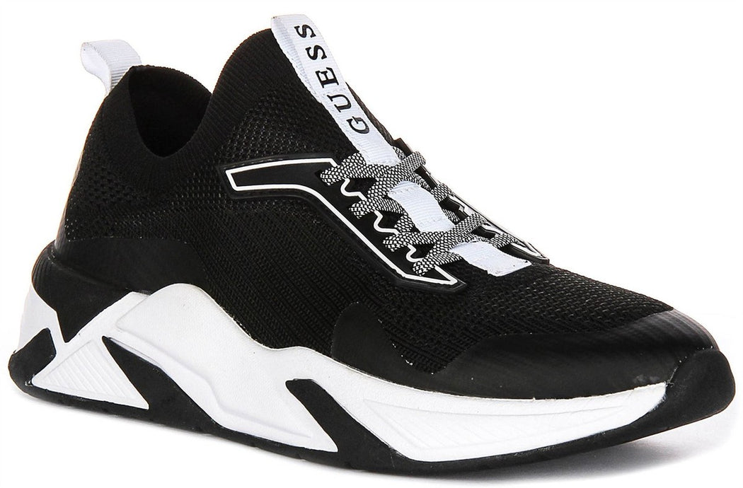 Guess black/white trainer FLPGAXFAB12