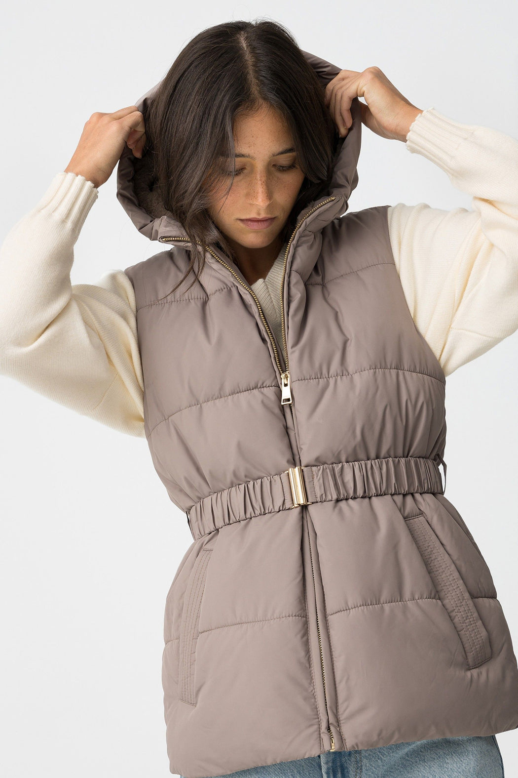Titi beige gilet