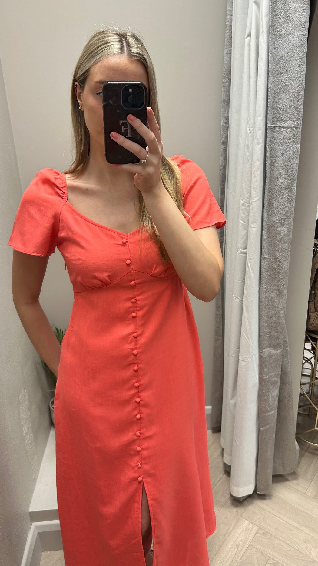 Jade coral dress