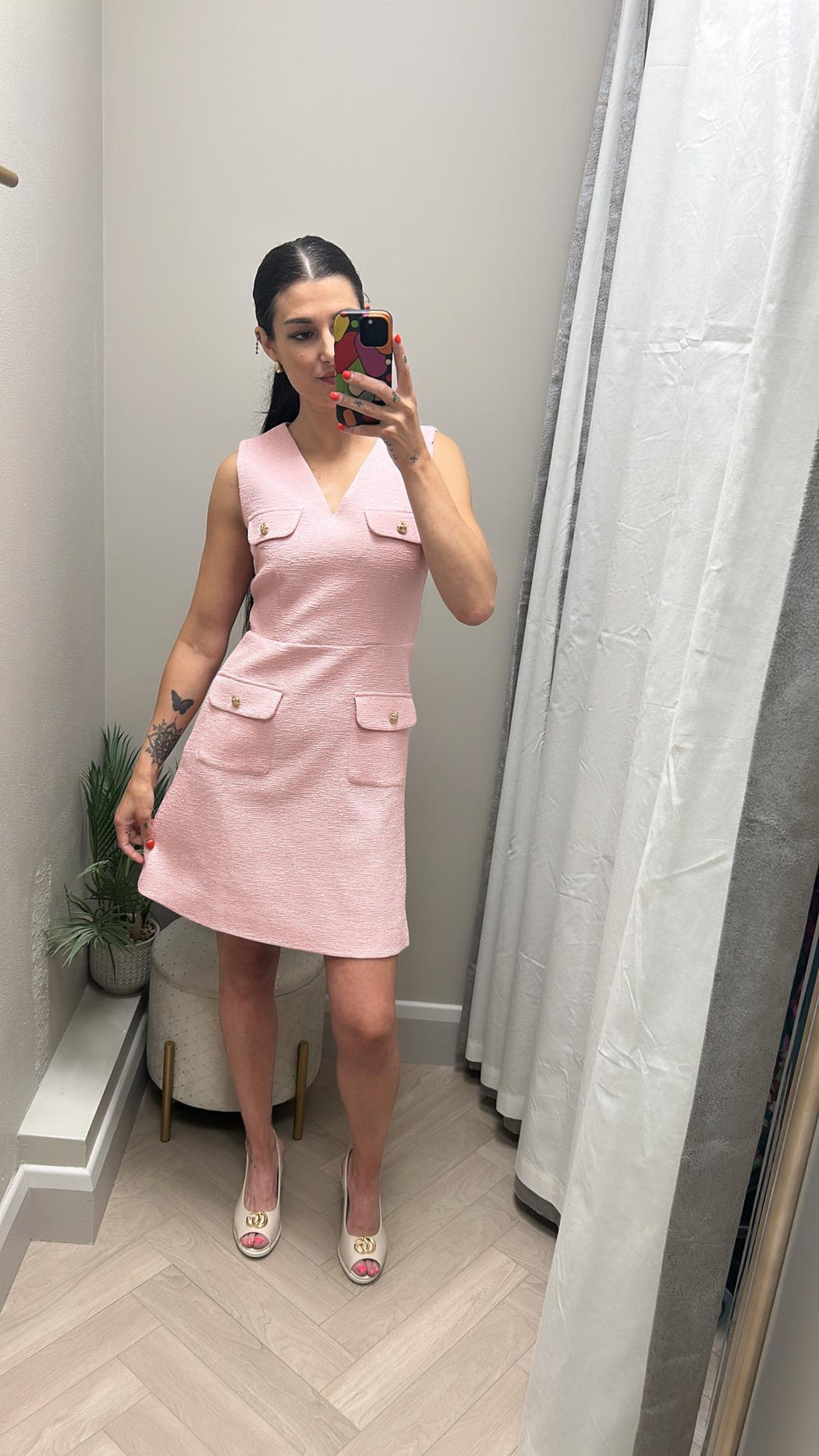 Elodie rose dress