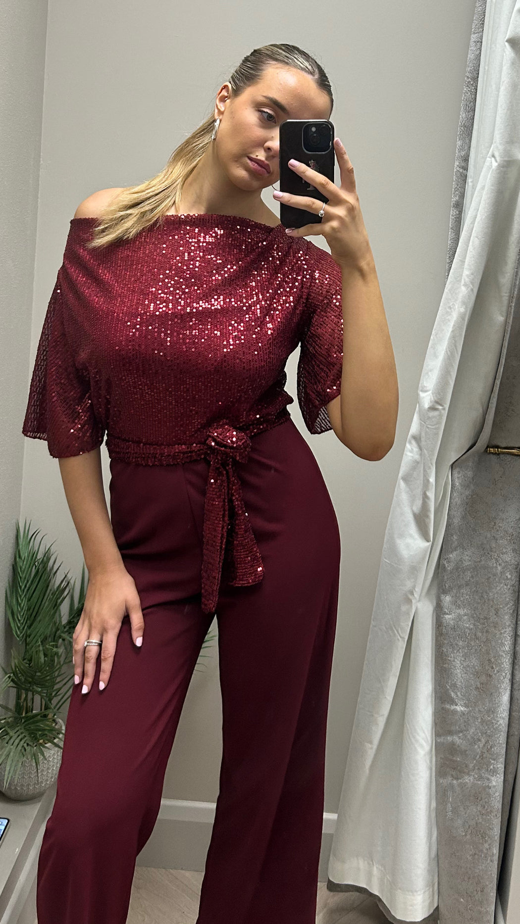 Wine Gracie jumpsuit