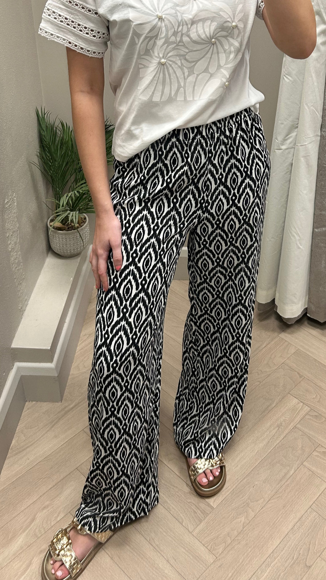Nolita monochrome trousers