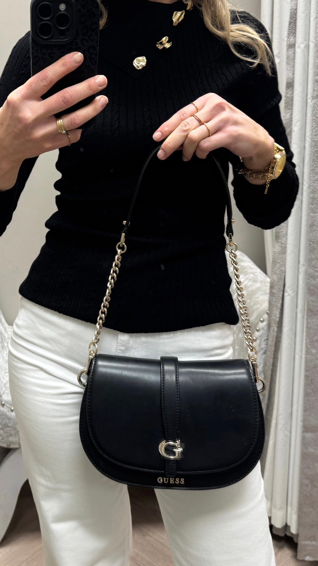 Guess Carrie black bag VG989620