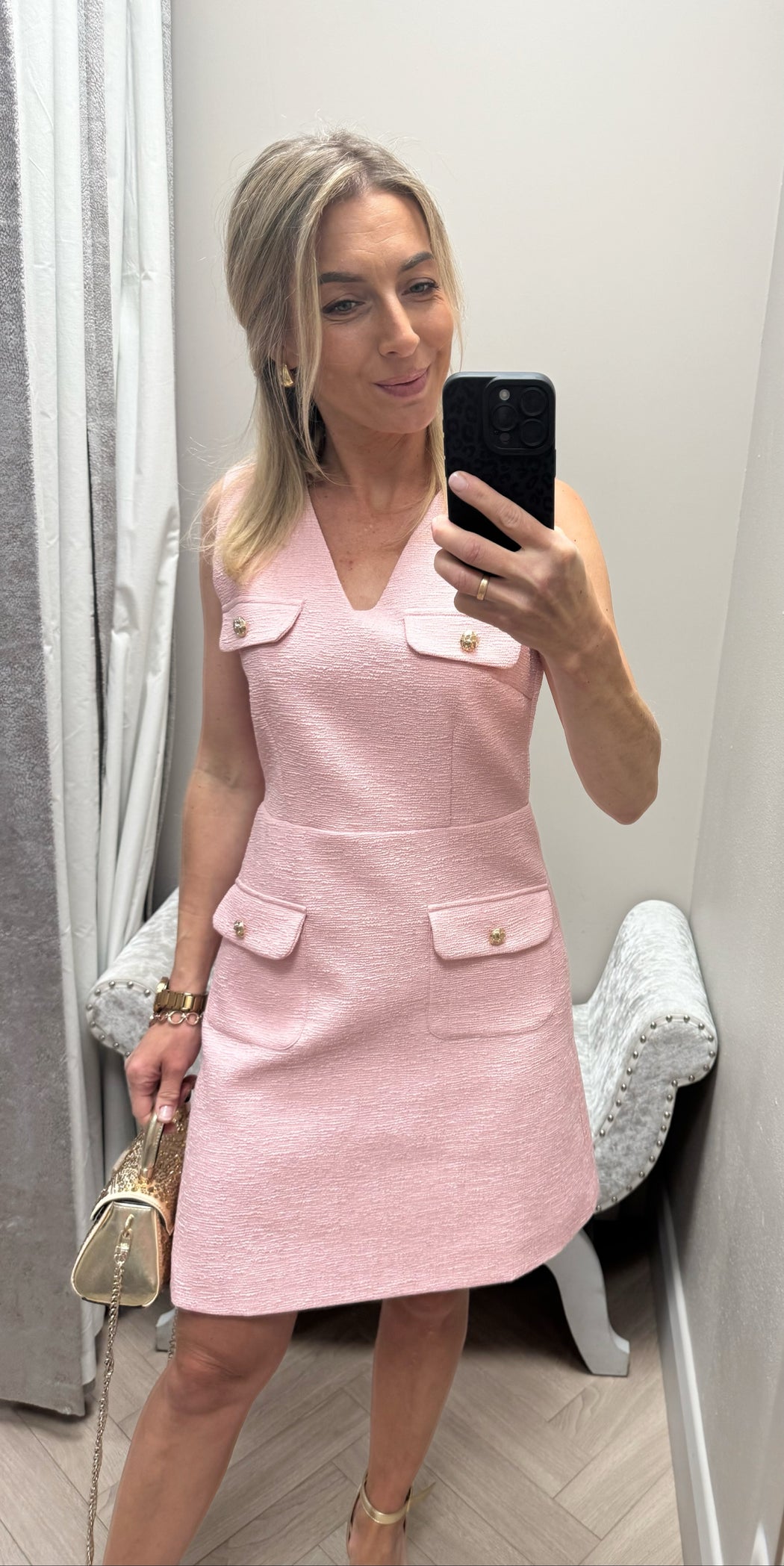 Elodie rose dress