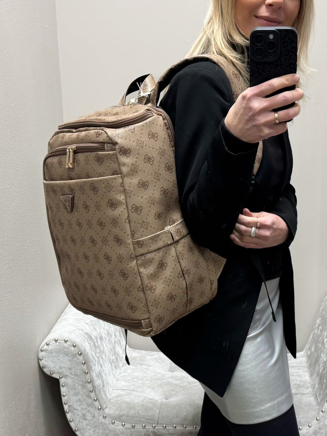 Silia 4G Peony Logo Backpack GP9890033