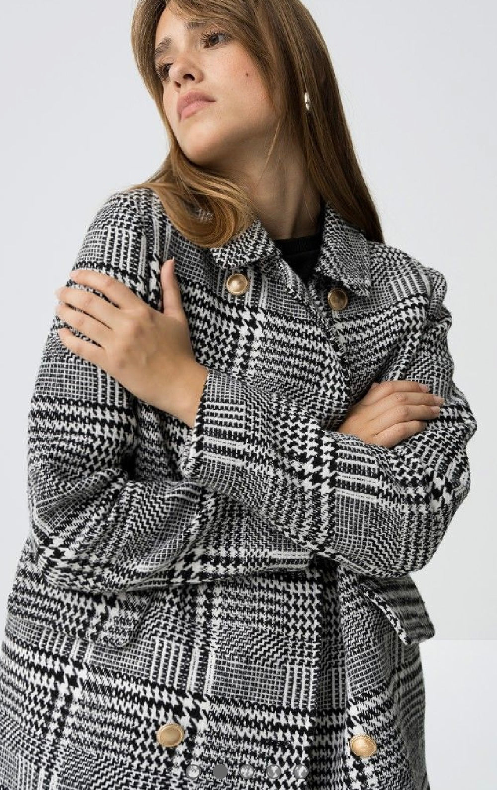 Coquete check jacket