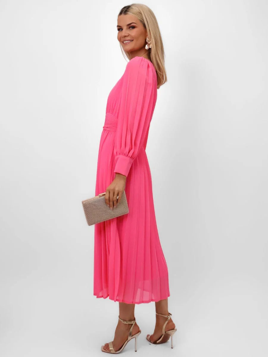 Hannah pink midi