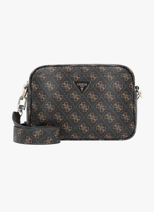 Qg877814 Brown logo Meridan crossbody